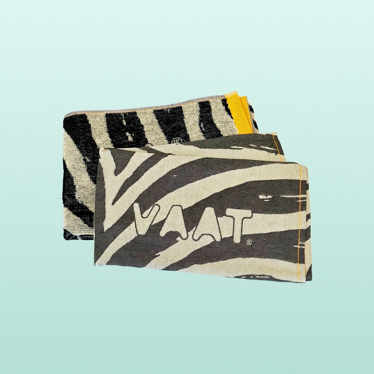 Vaat theedoek en handdoek set Zwart