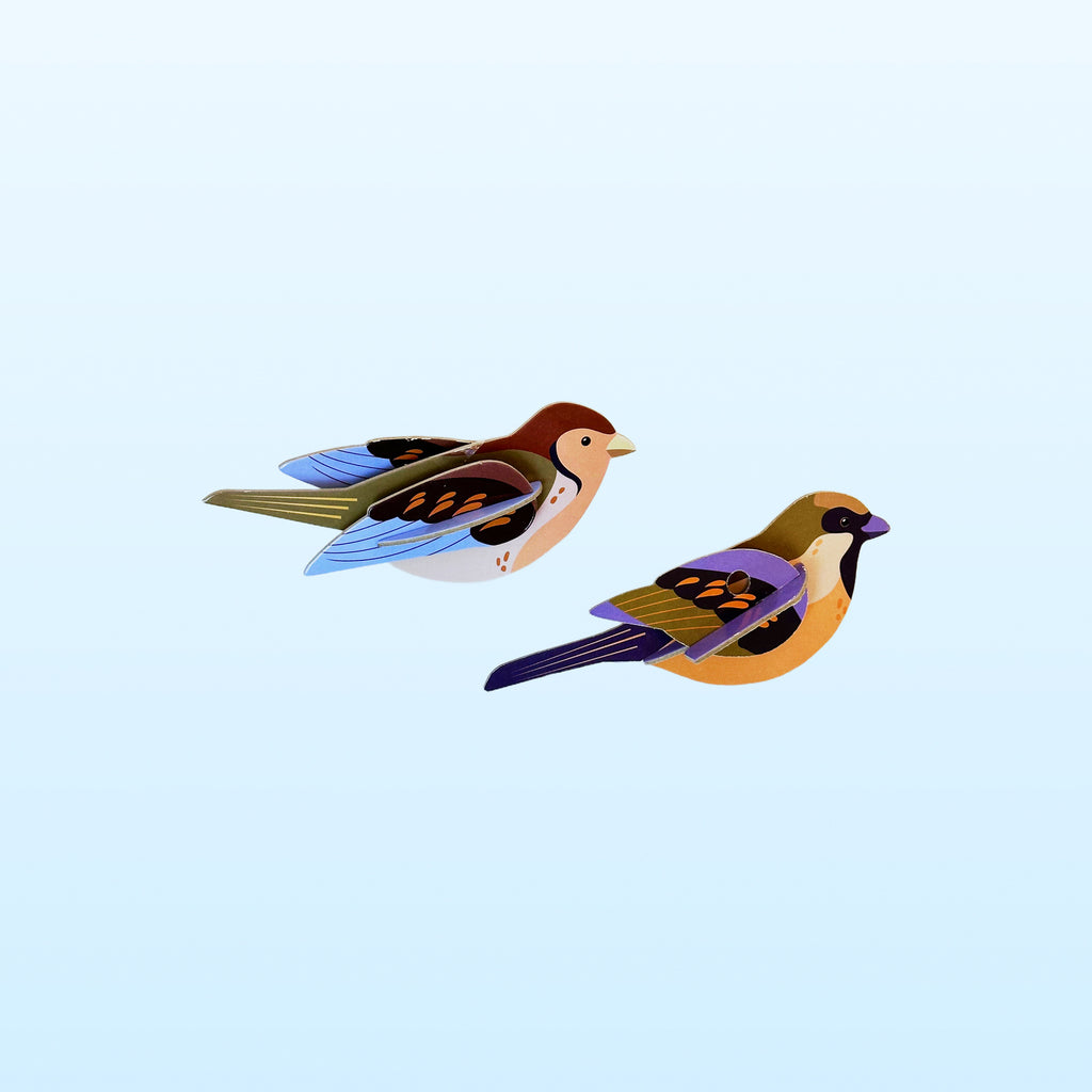 Studio Roof wall art Finches