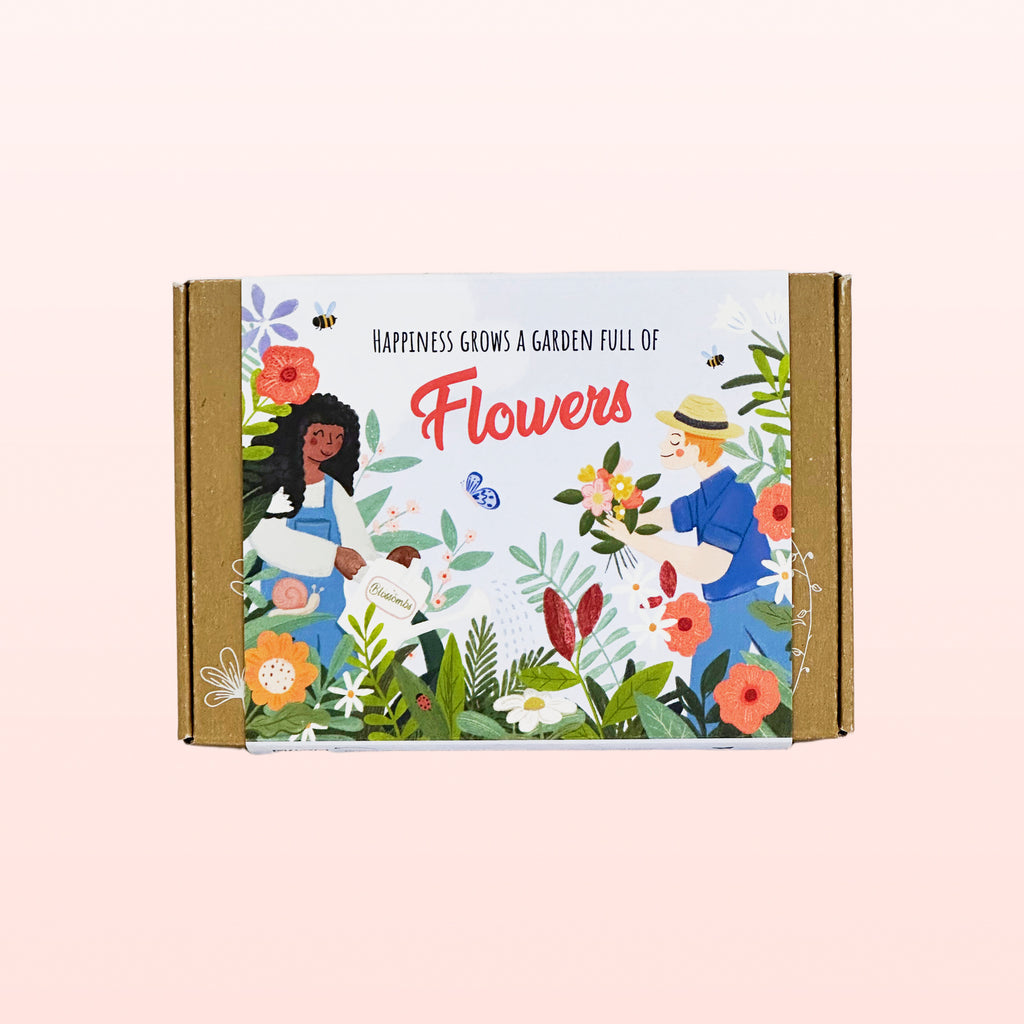 Blossombs Happiness grows a garden full of Flowers